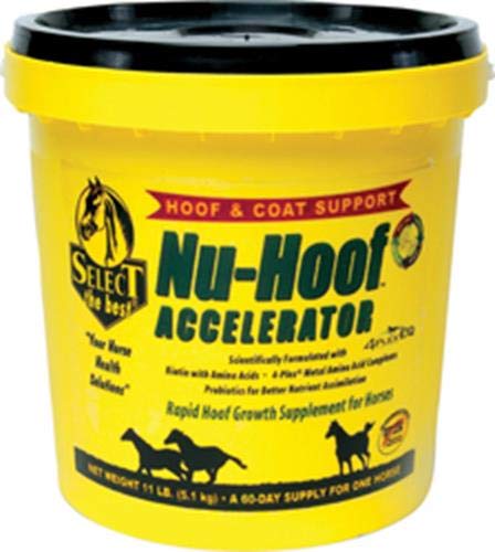 RICHDEL 784299591103 Nu-Hoof Accelerator Hoof & Coat Support for Horses, 11 lb