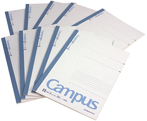 KOKUYO Campus Notebook (Semi-B5, Blue, Pack of 10)