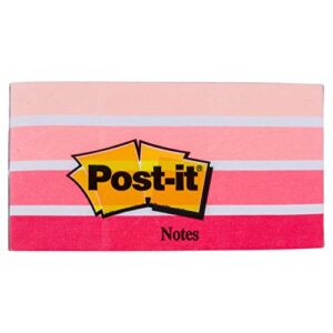 Post-it Sticky Notes Cube Pastel Colors Collection, Pack of 1 Pad, of 450 Sheets, 76 mm x 76 mm, Pink, White, Orange Colors - Self-stick Notes For Note Taking, To Do Lists & Reminders