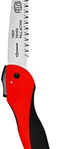 Felco Folding Saw (F 600) - Classic Tree Pruning Saw with Pull-Stroke Action, Red