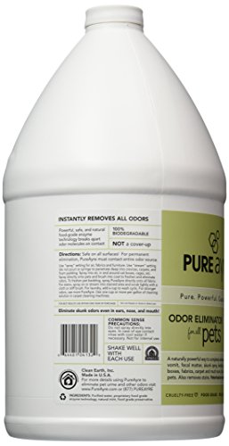 PureAyre – All-Natural Plant-Based Pet Odor Eliminator – Pure, Powerful, and Completely Safe – 1 Gallon