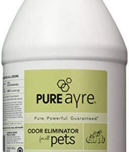 PureAyre – All-Natural Plant-Based Pet Odor Eliminator – Pure, Powerful, and Completely Safe – 1 Gallon