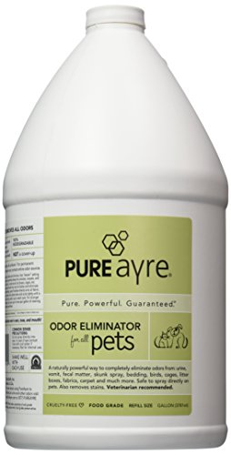 PureAyre – All-Natural Plant-Based Pet Odor Eliminator – Pure, Powerful, and Completely Safe – 1 Gallon