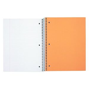 Mead Spiral Notebook, 5 Subject, College Ruled Paper, 180 Sheets, 10-1/2" x 8", Color Selected For You, 1 Count (05682)