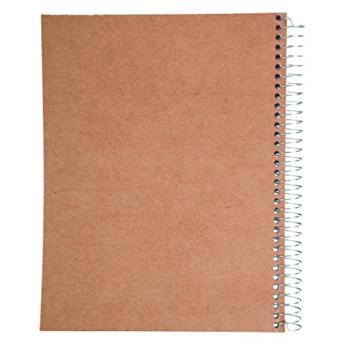 Mead Spiral Notebook, 5 Subject, College Ruled Paper, 180 Sheets, 10-1/2" x 8", Color Selected For You, 1 Count (05682)