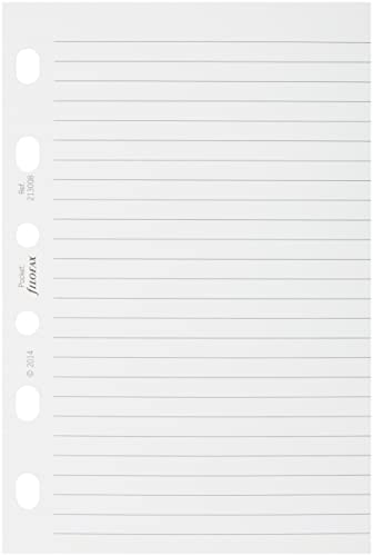 Filofax Pocket Ruled White (B213008)