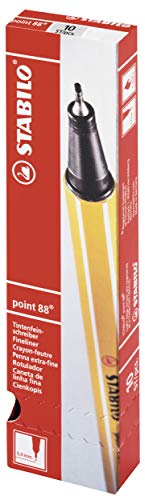 STABILO Point 88 FINELINER Superfine 0.4MM - Black