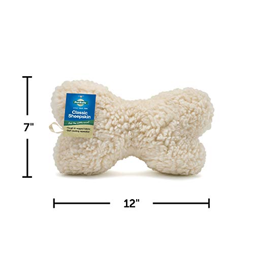 PetSafe Dog Sheepskin Bone, Medium