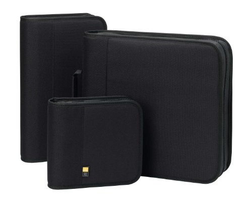 Case Logic BNB-208 208 Capacity CD/DVD Prosleeve Nylon Binder (Black)