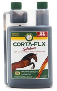 manna pro corta-flx solution quart equine joint flex supplement, grey (bc025284)