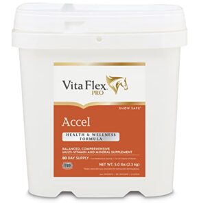 vita flex accel health and wellness formula, 80 day supply, 5 lbs