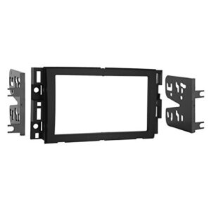 metra electronics 95-3305 double din installation multi kit for 2006-up select gm vehicles, black