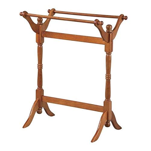 Powell Furniture Boonie Oak Finished Blanket/Quilt Rack by Powell