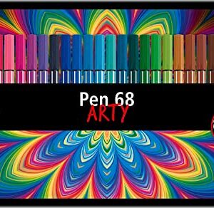 Stabilo 68 Metal Tin Fineliner Pens , Set of 30 , Multicolored