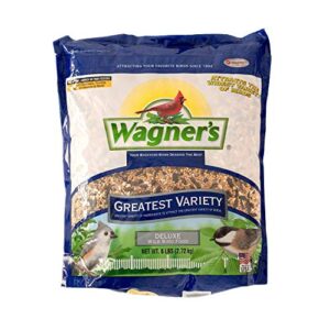 wagner's 62034 greatest variety blend wild bird food, 6-pound bag