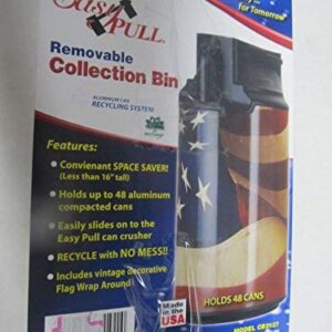 Dial Industries Easy Pull Aluminum Can Collection Bin