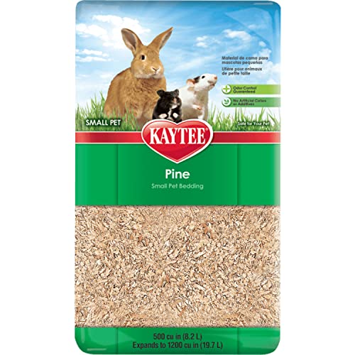 Kaytee Small Animal Pine Bedding For Pet Guinea Pigs, Rabbits, Hamsters, Gerbils, and Chinchillas, 19.7 Liter