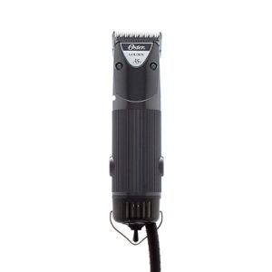 oster golden a5 two-speed animal grooming clippers with detachable cryogenx size 10 blade (078005-140-002), black