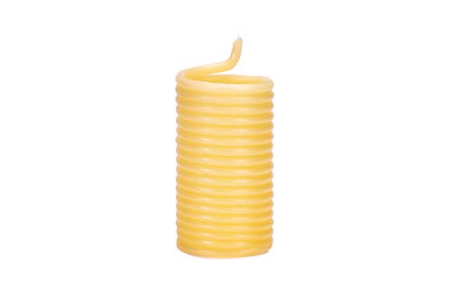 Candle by the Hour 80-Hour Refill, Eco-friendly Natural Beeswax with Cotton Wick