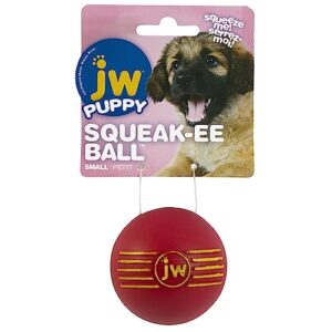 jw squeak-ee ball puppy toy