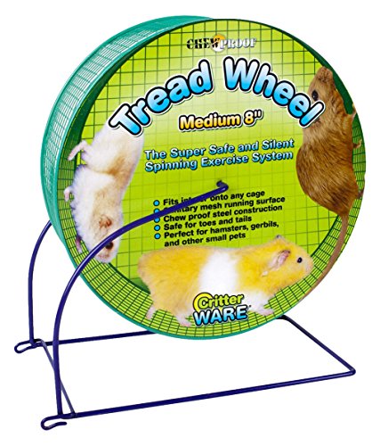 Ware Manufacturing Metal Small Pet Tread Exercise Wheel, Medium