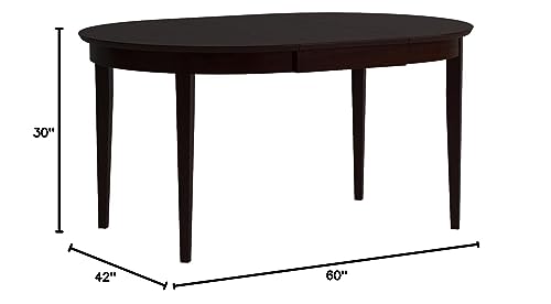 Coaster Home Furnishings 100770 Gabriel Oval Dining Table Cappuccino