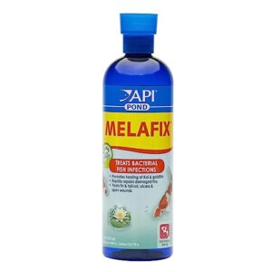 api pond melafix pond fish remedy 16-ounce bottle, blue (176b)