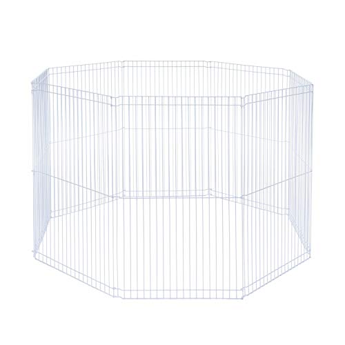 Prevue Pet Products SPV40094 Small Animal 8-Panel Play Pen, 18 by 29-Inch