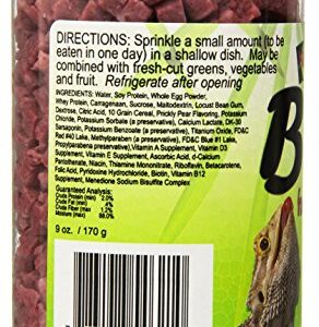 Nature Zone Snz54621 Bearded Dragon Bites Soft Moist Food, 9-Ounce