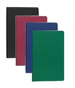 mead 5" x 3" memo book, 6-ring with narrow ruled paper, assorted colors (46000)