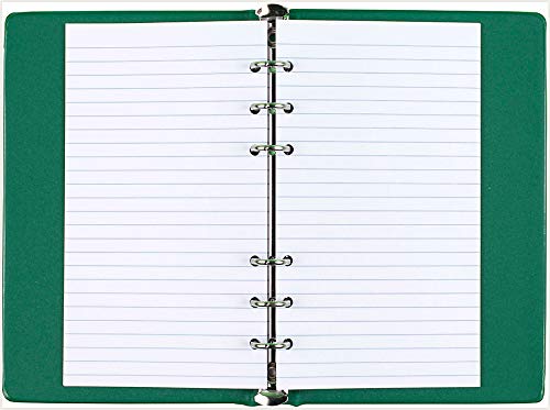 Mead 5" x 3" Memo Book, 6-Ring with Narrow Ruled Paper, Assorted Colors (46000)