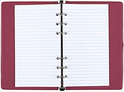 Mead 5" x 3" Memo Book, 6-Ring with Narrow Ruled Paper, Assorted Colors (46000)