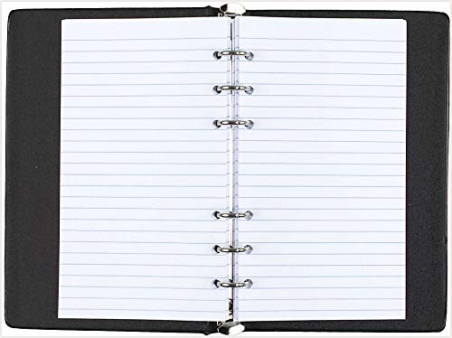 Mead 5" x 3" Memo Book, 6-Ring with Narrow Ruled Paper, Assorted Colors (46000)