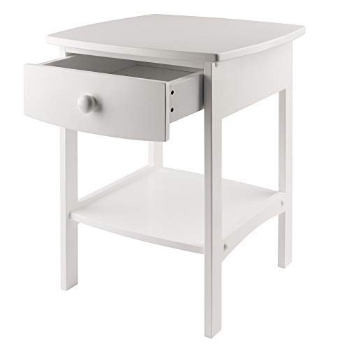 Winsome Wood Claire Accent Table, White