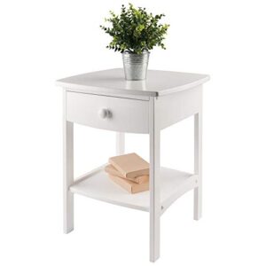 Winsome Wood Claire Accent Table, White