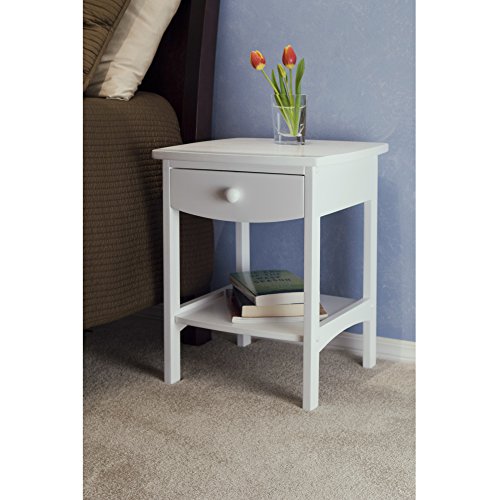 Winsome Wood Claire Accent Table, White