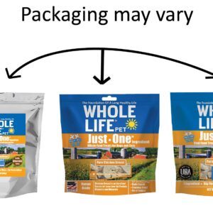 Whole Life Pet Just One Chicken Dog and Cat Value Packs - Human Grade, Freeze Dried, One Ingredient - Protein Rich, Grain Free, Made in The USA