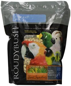roudybush low fat bird food, medium, 44-ounce