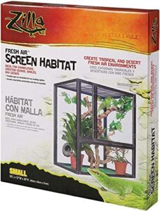 zilla fresh air screen habitat for reptiles