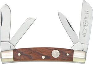 boker 115465 carver's congress whittler pocket knife, rosewood