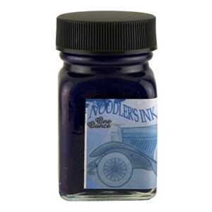 noodler's fountain ink, 1 oz bottle, luxury blue eternal (19180)