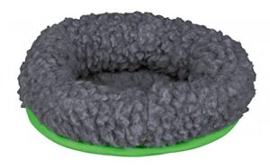 trixie pet products 62701 cuddly bed for hamsters, green/grey, 16 x 13cm