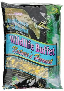 f.m. brown's wild bird and wildlife feeders, 7-pound, wildlife buffet with nature's harvest