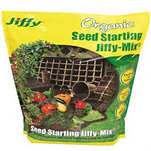 jiffy natural & organic seed starting soil mix, 16 qt