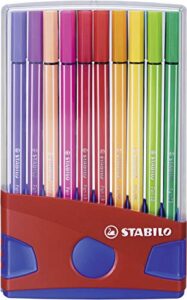 premium felt tip pen - stabilo pen 68 - colorparade - 20 pcs - assorted colours