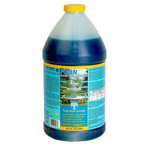 easycare fountec 50064 algaecide and clarifier, 64 oz. bottle, no size, blue