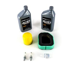 kohler genuine maintenance kit 32 789 01-s for courage twin series sv710-sv840 20-27hp riding lawn mowers