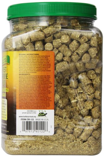 Zoo Med Natural Tortoise Food, 35-Ounce, Forest