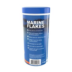 Omega One Garlic Marine Flakes, 2.2 oz