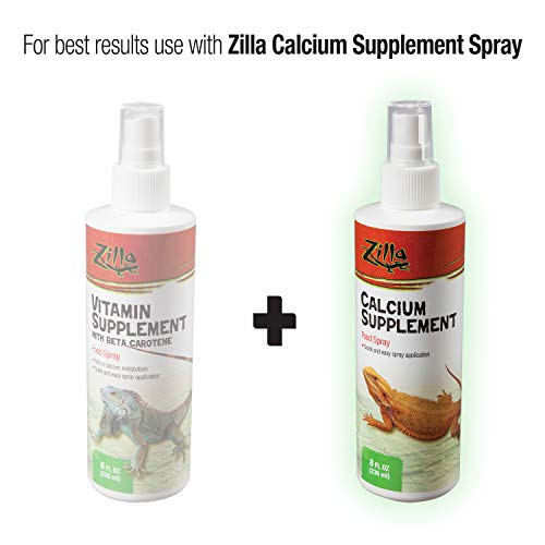 Zilla Vitamin Supplement Food Spray 8 Fluid Ounces